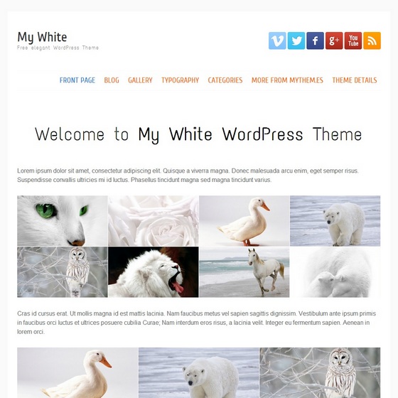 Уайт на русский. White Theme. Facebook White Theme. MYTHEM.